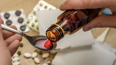 شربت گلودرد بزرگسال